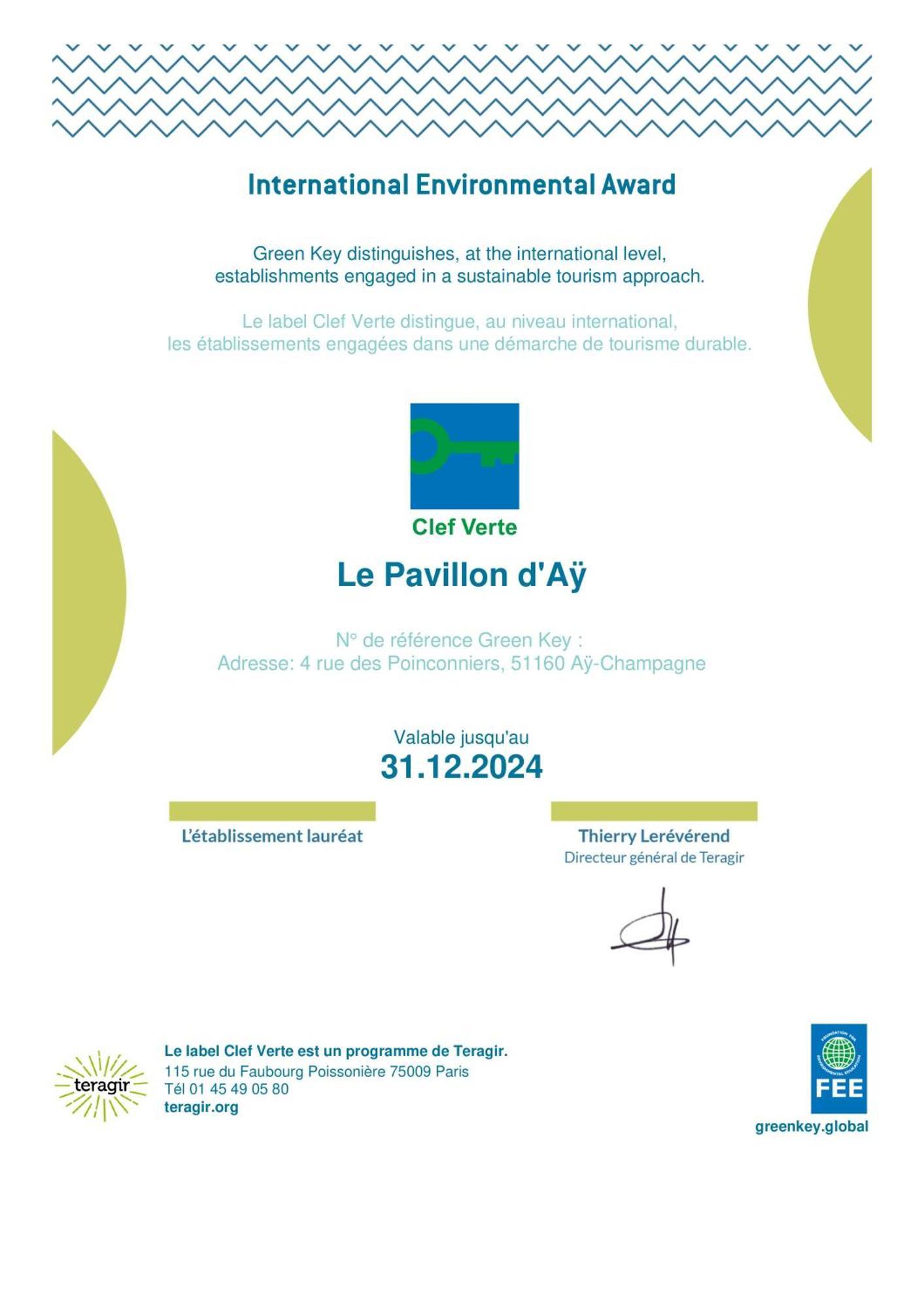 Pavillon D'ay Champagne - Label Key - Epernay, Ay Holiday home Ay-Champagne